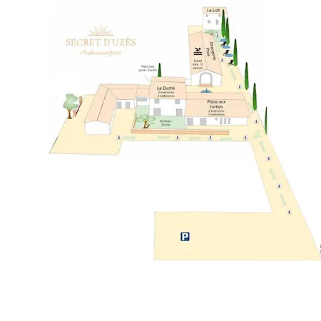 Domaine Secret D'Uzes & Spa - Avec Piscine Chauffee